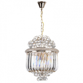 Люстра хрустальная Brille E14 Золотистый