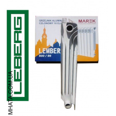 Алюминиевый радиатор Marek Lemberg 500*96, Польша