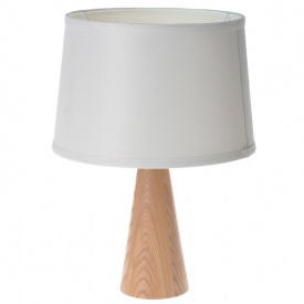 Настольная лампа скандинавский на деревянной опоре Brille 40W TL-141 Коричневый