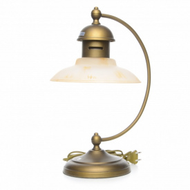 Настольная лампа лофт Brille ELVIS-001 Бронзовый