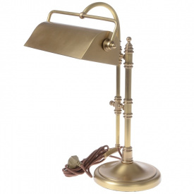 Настольная лампа лофт латунь Brille BL-182 Латунь