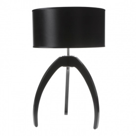 Настольная лампа в современном стиле Brille 40W TL-147 Черный