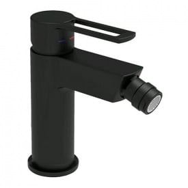 Смеситель для биде Paffoni Ringo с донным клапаном,черный матовый (RIN135NO)