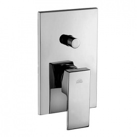 Смеситель для душа Paffoni Elle встраиваемый с переключателем, хром (EL015CR)