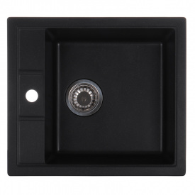 Мойка кухонная ZERIX ZS-4651S-14 Черный металлик (ZX4570)