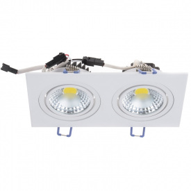 Светильник потолочный led встроенный Brille 10W LED-173 Белый