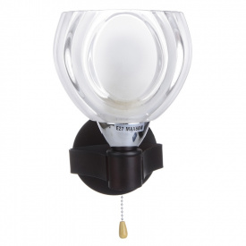 Бра с выключателем Brille 60W LK-249 Коричневый