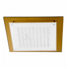 Светильник настенно-потолочный Brille 60W BR-002431 Желтый