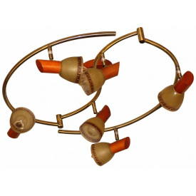 Светильник спот Brille Металл 40W HTL-111 Коричневый 176325