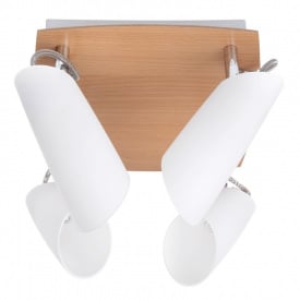 Светильник спот Brille Металл 40W HTL-46 Коричневый 176152