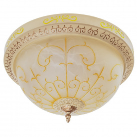 Люстра потолочная Brille E27 Золотистый