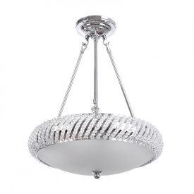 Люстра потолочная Brille E27 Хром