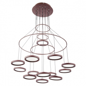 Люстра Brille BL-491S/117W Коричневый