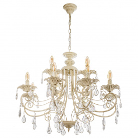 Люстра Brille 40W E14 Шампань