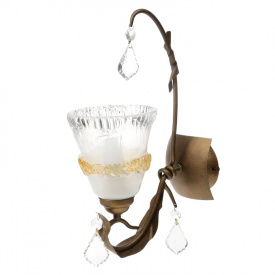 Бра Кантри Brille 60W BKL-158 Коричневый