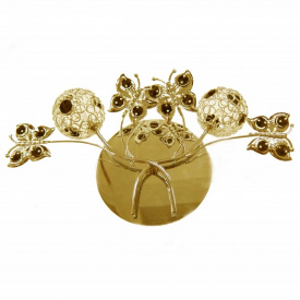 Бра галогенное Brille 20W BCL-107 Золотистый