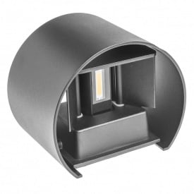 LED подсветка Brille Пластик 6W AL-252 Черный 34-218