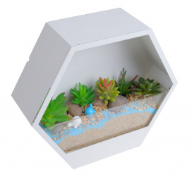 LED подсветка Brille Металл 10W BL-993 Белый 27-068