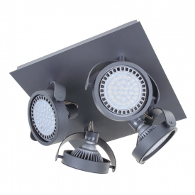 Подсветка Brille Металл 50W MS-09 Серый 29-099