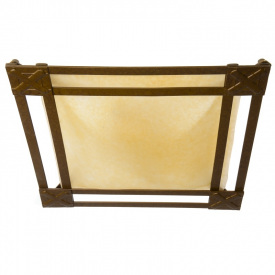 Светильник настенно-потолочный Brille 60W BKL-080 Коричневый