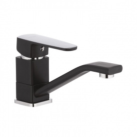 Смеситель для умывальника MIXXUS MISSOURI 555 (излив 15 см) черный