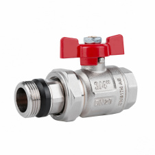 Кран шаровой &quot;Американка&quot; Icma 3/4&quot; с антипротечкой прямой №348