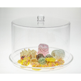 Подставка с крышкой для торта One Chef акриловая 34×25 см