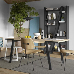 Обеденный стол в стиле LOFT (NS-1234) Обухов