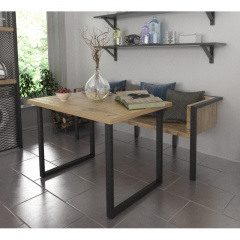 Обеденный стол в стиле LOFT (NS-1258) Хуст