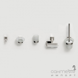 Набор аксессуаров 5в1 Liberta Nook Steel полированная нержавеющая сталь (хром)