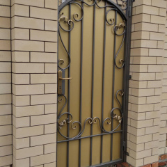 Ворота закриті зварні з елементами ковки, довговічні Legran Хмельницький