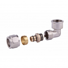 Уголок обжимной SD Forte 16х1/2&quot ВР SF174W1615