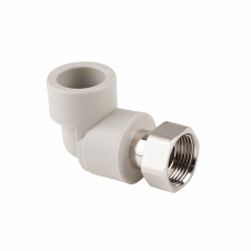 Уголок PPR Thermo Alliance с накидной гайкой 20х1/2&quot ВР