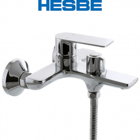 Змішувач для ванни короткий ніс HESBE ALEX EURO (Chr-009)