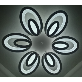 Люстра потолочная LED с пультом 25601 Белый 9х62х62 см.