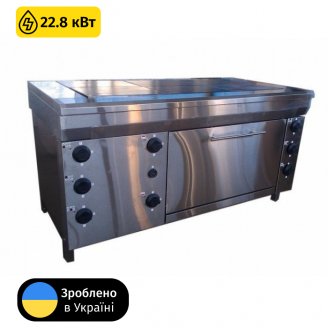 Плита електрична кухонна з плавним регулюванням потужності ЕПК-6Ш еталон Профі