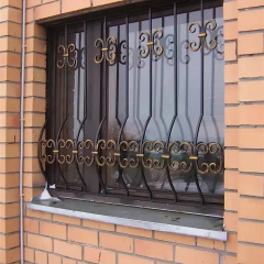 Решётки на окна сварные прочные патинированые Legran Чортков