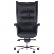 Офісне крісло керівника AMF Warren шкіряне чорне