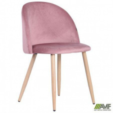 Стул обеденный AMF Sherry velvet розовый