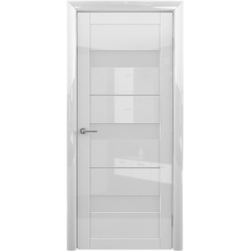 Двери межкомнатные Прага белый винил 600х900х2000 мм