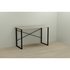 Фото - Компьютерный стол Ferrum-decor Дейв 75x100x70 черный ДСП Дуб Сонома 16мм Компьютерный стол Ferrum-decor Дейв 75x100x70 черный ДСП Дуб Сонома 16мм