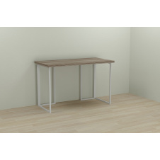 Фото - Компьютерный стол Ferrum-decor Ханна 75x100x70 белый ДСП Дуб Сонома Труфель 32мм Компьютерный стол Ferrum-decor Ханна 75x100x70 белый ДСП Дуб Сонома Труфель 32мм