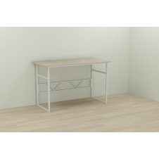 Комп'ютерний стіл Ferrum-decor Райан 75x100x70 білий ДСП Дуб Сонома 16мм