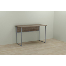 Фото - Компьютерный стол Ferrum-decor Коди 75x100x60 серый ДСП Дуб Сонома Труфель 16мм Компьютерный стол Ferrum-decor Коди 75x100x60 серый ДСП Дуб Сонома Труфель 16мм