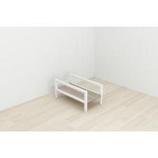 Подставка для системного блока Ferrum-decor Ники 21x24x45 Белый ДСП Сонома Трюфель 16мм (NIK0012)