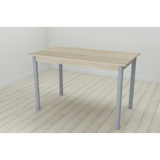 Стол кухонный Ferrum-decor Бенита 75x120x80 Серый ДСП Сонома 16мм (BEN0060)