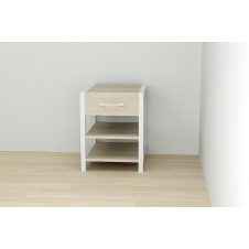 Тумба Ferrum-decor Вивьен 1/2 50x41x40 см Дуб Сонома (XK00082)