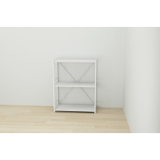 Этажерка Ferrum-decor Конект 73x60x28 см Белый (XK00223)