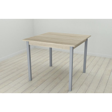 Стол кухонный Ferrum-decor Диего 75x90x90 Серый ДСП Сонома 16мм (DIE0046)