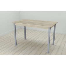 Стол кухонный Ferrum-decor Марио 75x120x70 Серый ДСП Сонома 16мм (MAR0053)